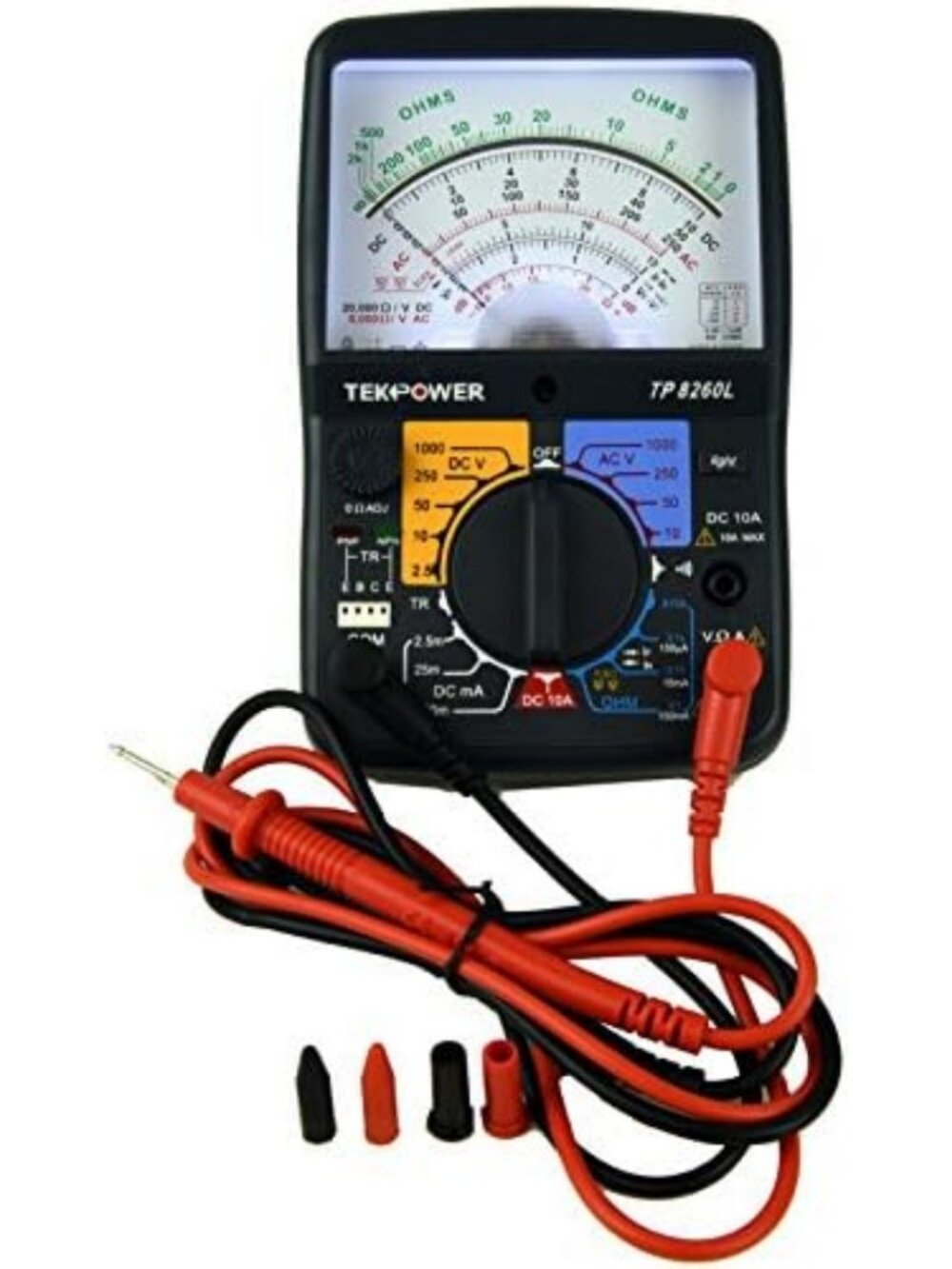 Analog Multimeter with Backlight & Transistor Testing - High Precision Tool - Picture 4 of 7